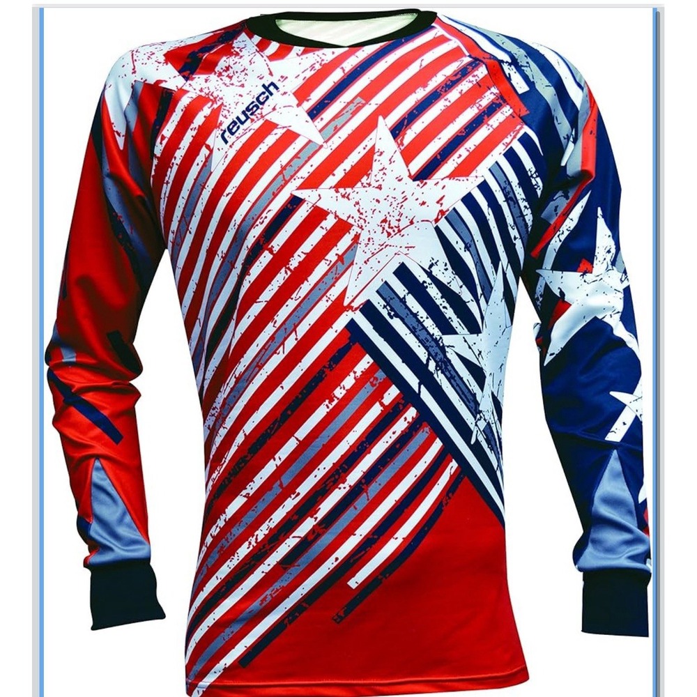 NWT Reusch Patriot II Pro-Fit Soccer Goalkeeper Jersey Adult‎ Sz XL 3811302 $65